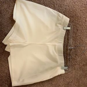 White shorts
